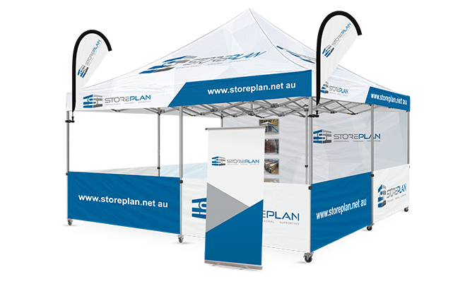 5×5 Printed Gazebo PP11