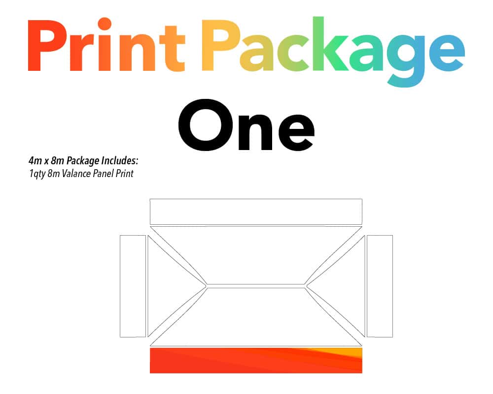 4x8 printed gazebo package 1