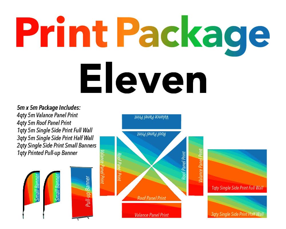 5×5 printed gazebo package 1