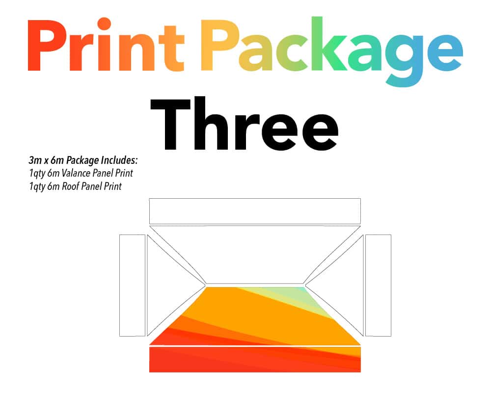 3x6 printed gazebo package 1