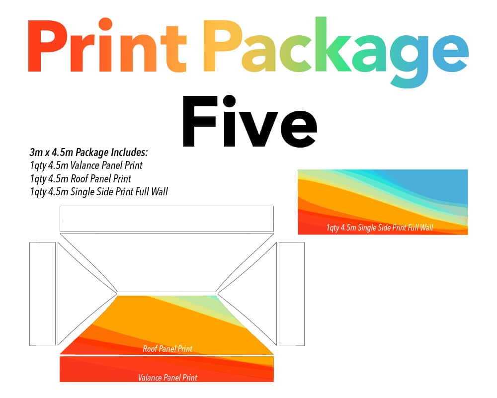 3x4.5 printed gazebo package 1
