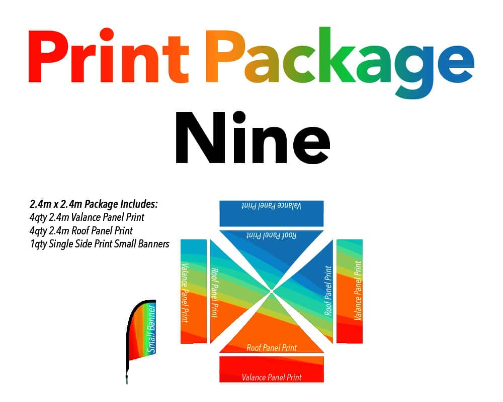 2.4x2.4 printed gazebo package 1