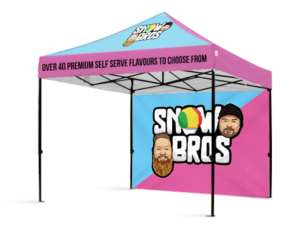 product display custom printed marquees pp5