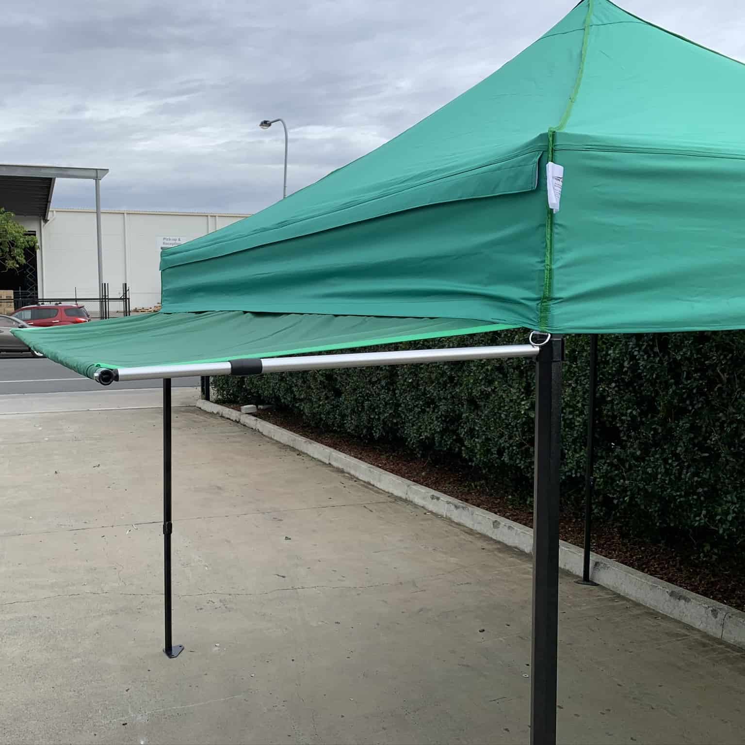 hook & eyelet marquee awning